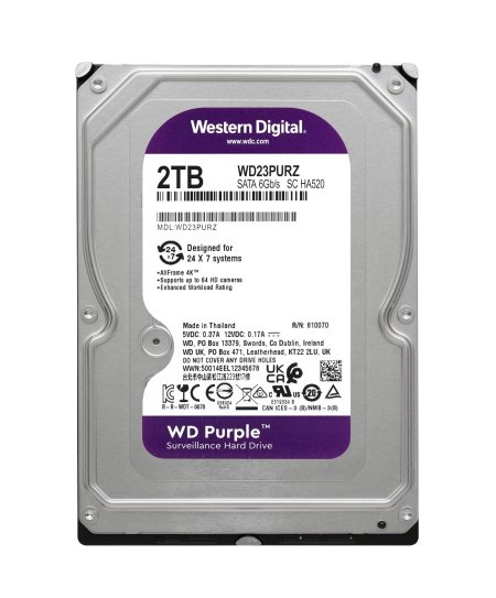 Hard Disk WD Purple 2TB